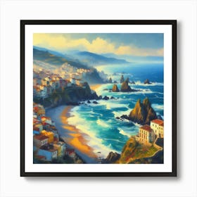 Santa Cruz Art Print