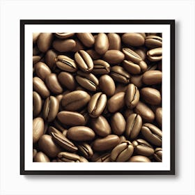 Coffee Beans 423 Art Print