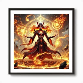 Ember Sage Elemental Mastery Converted Affiche