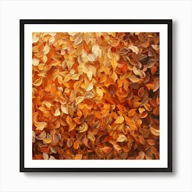Autumn Leaves 40 Art Print