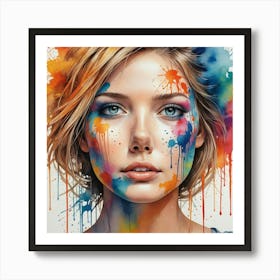 Portrait Of A Woman 57 Art Print