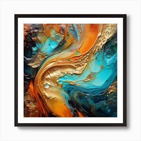 Abstract Painting 278 Art Print