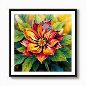 Dahlia 3 Art Print