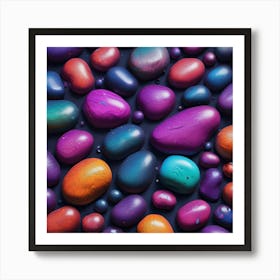 Colorful Rocks Art Print