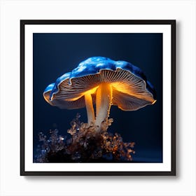 Dramatic mushroom 2 Art Print