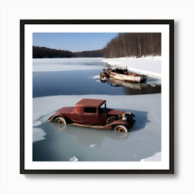 Iron & Ice ~Reimagined 172 Art Print