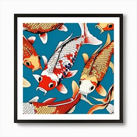Koi Fish 10 Art Print