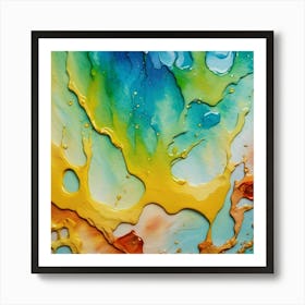 Abstract Painting 9 Art Print