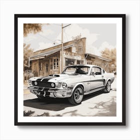 American Muscle Art Print