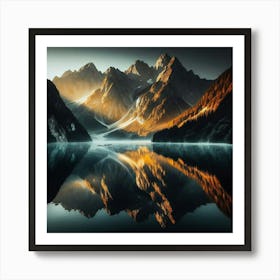 Mountain - Mountain Stock Videos & Royalty-Free Footage Art Print