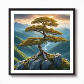 Bonsai Tree 3 Art Print