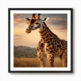 Giraffe 1 Art Print