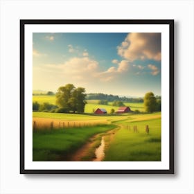 Country Road 49 Art Print