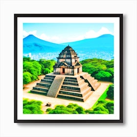 Teotihuacán 1 Art Print
