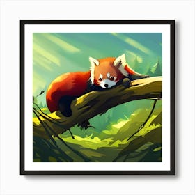 Red Panda Art Print