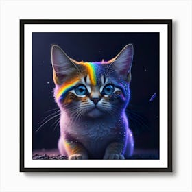 Cat Galaxy (14) Art Print