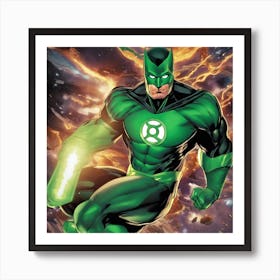 Green Lantern 6 Art Print