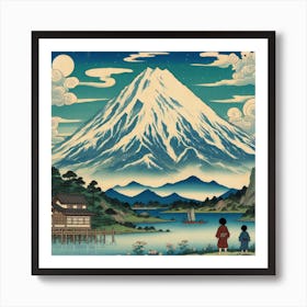 Mt Fuji 1 Art Print