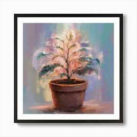 Potted Plant Art Print