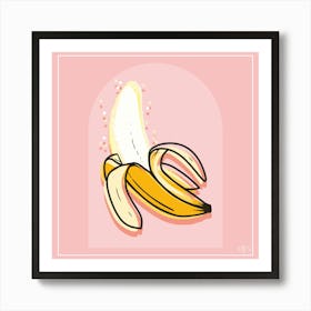 Pop Art Banana Split 1 Art Print