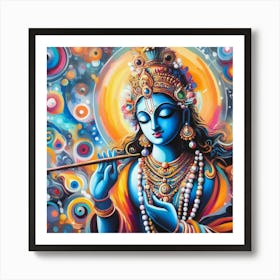 Lord Krishna 11 Affiche