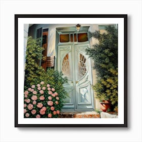French Door Art Print