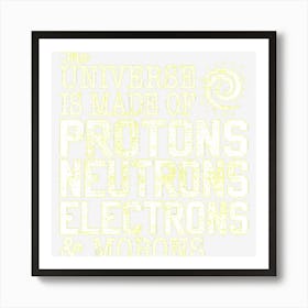 Funny Science Chemistry Teacher Gift Art Print