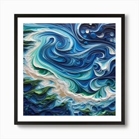 Abstract Painting 1 Art Print