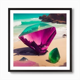 Sand And Jewels Art Print