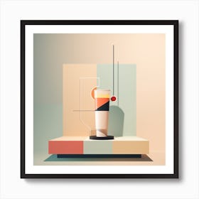 Latte Art Art Print