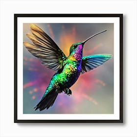 Hummingbird Art Print