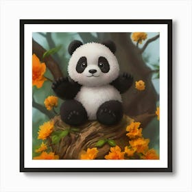 Panda Bear 11 Art Print