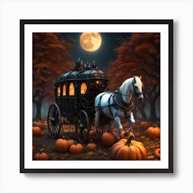 Halloween Pumpkins 5 Art Print