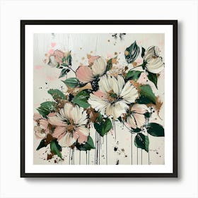 Flowers In Bloom Art Print