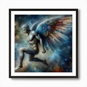 Angel In Space Art Print