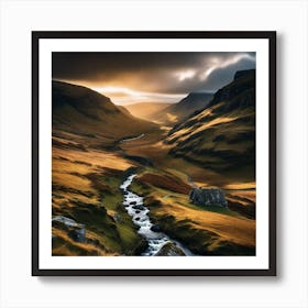 Scotland Landscape 4 Art Print