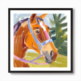 Thoroughbred Horse 04 1 Art Print