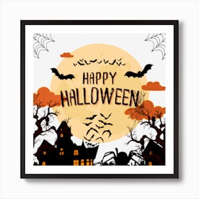 Happy Halloween Art Print