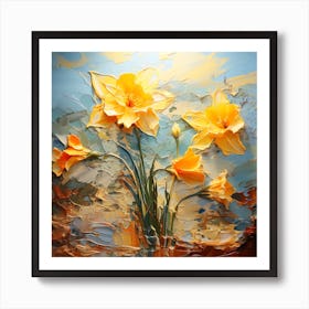 Daffodils 34 Art Print