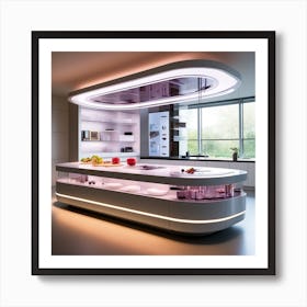 Modern Kitchen Design 4 Art Print