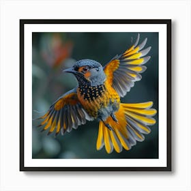 Bird In Flight 2 Art Print