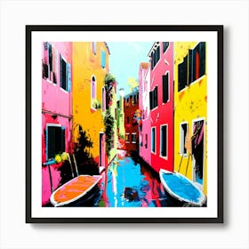 Cities Games - Venice Europe Art Print