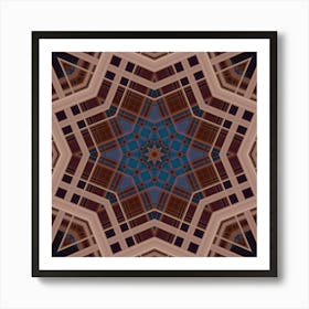 Abstract Modern Mosaic 10 Art Print