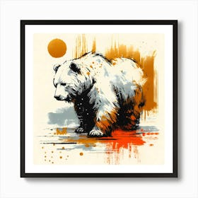 Wild Animal Illustration 295 Art Print