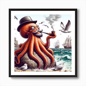 Octopus 2 Art Print