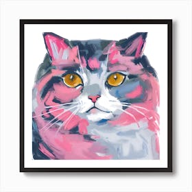 Persian Cat 02 Art Print