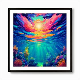 Under The Sea Art Print