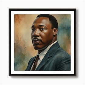 Martin Luther King Jr. 26 Art Print