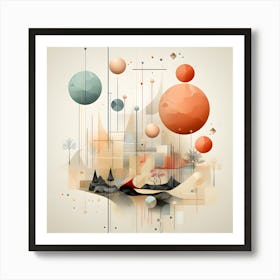 Tranquil Rhythms A Visual Meditation Art Print