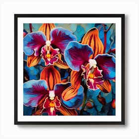 Orchids 10 Art Print